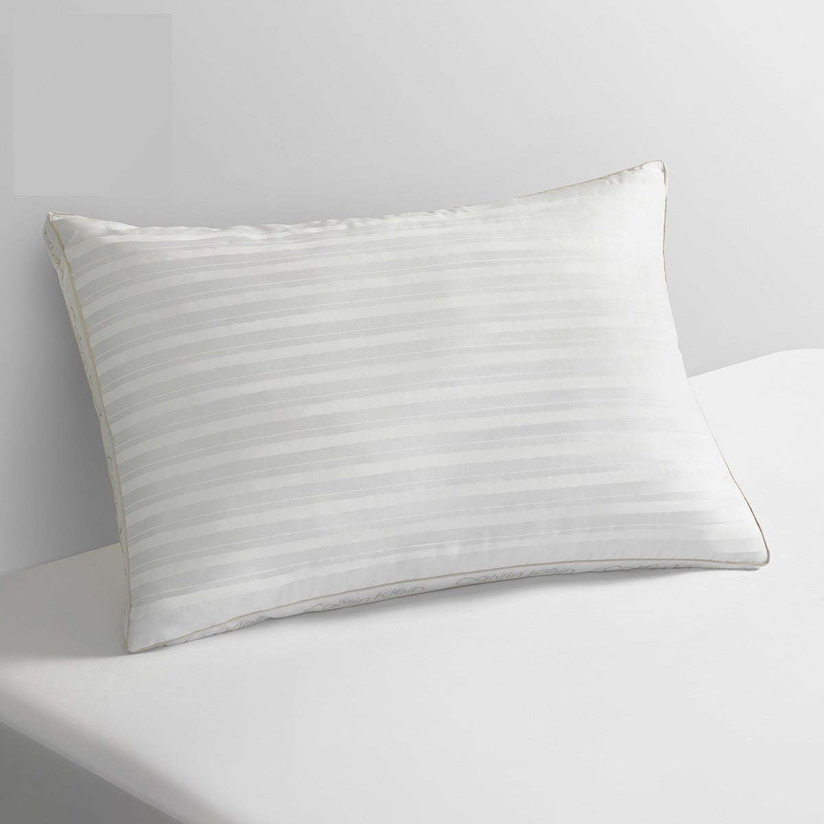 Calvin Klein Modern Stripe Down Alternative Pillow, 2-pack